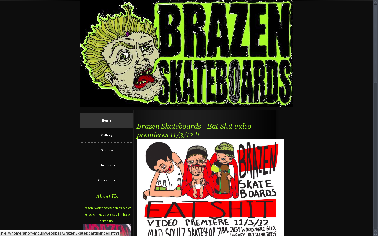 Brazen Skateboards